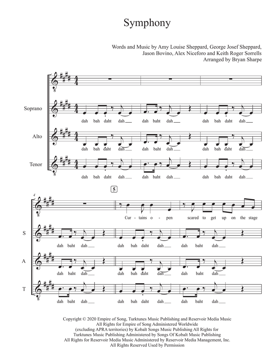 Symphony SAT scores gallery preview page 1