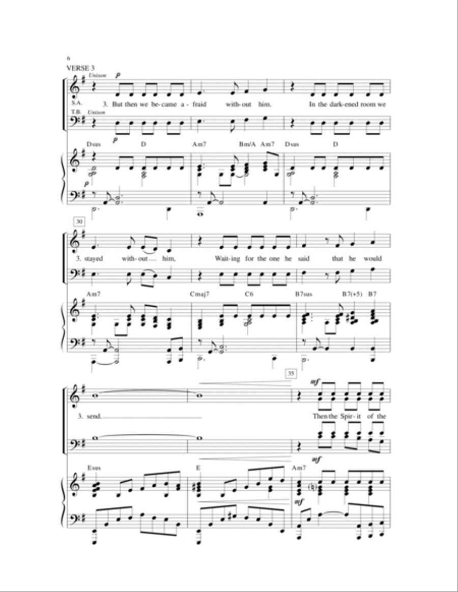 In the Breaking of the Bread | Download Edition 4-Part scores gallery preview page 6