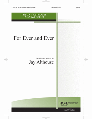 Book cover for For Ever and Ever