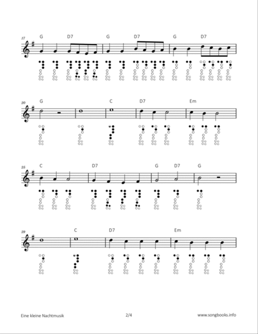 Eine kleine Nachtmusik Chamber Music scores gallery preview page 2