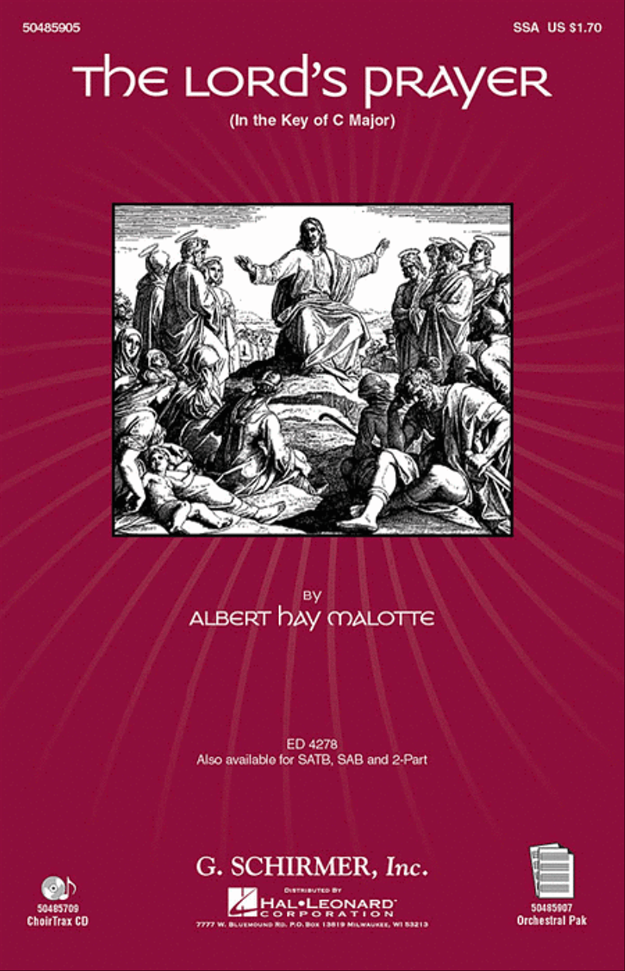 The Lord's Prayer SSA scores gallery preview page 1