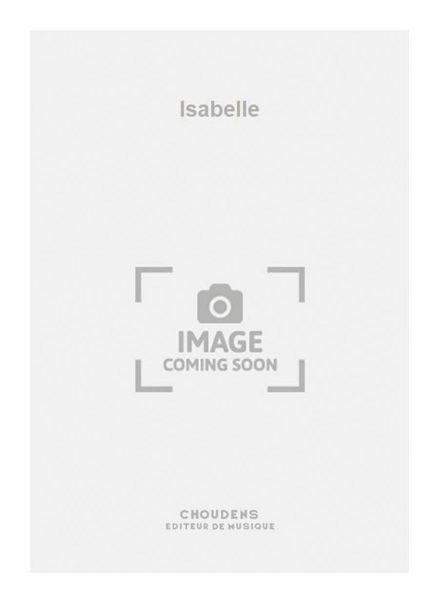 Isabelle Piano Solo scores gallery preview page 1