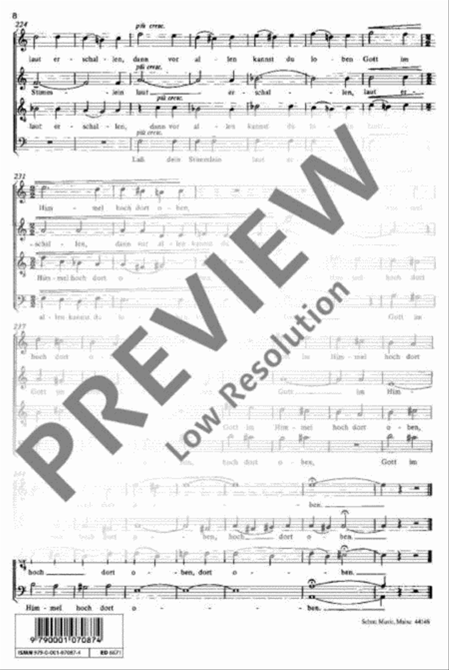 Trost der Nacht 4-Part scores gallery preview page 9