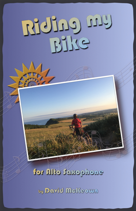 Book cover for Riding My Bike for Alto Saxophone Duet
