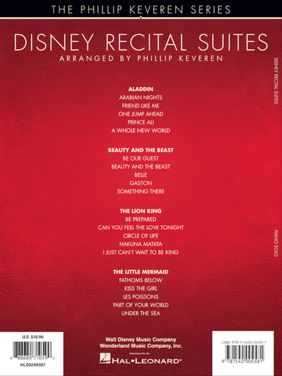 Disney Recital Suites Disney Recital Suites Piano Solo scores gallery preview page 6