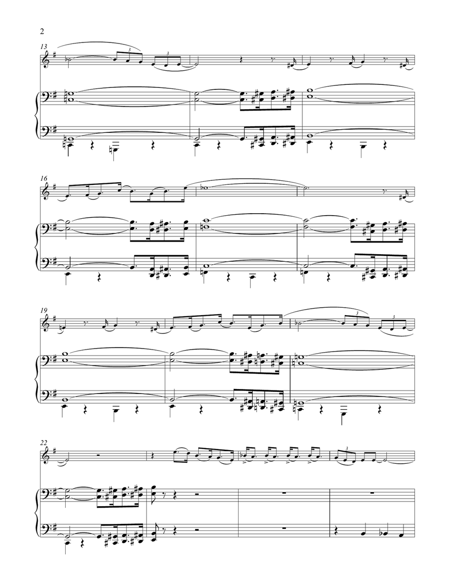 The Pink Panther Flute Solo scores gallery preview page 2