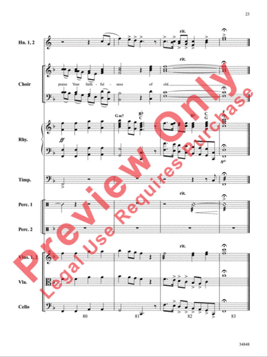 When Trials Come When Trials Come Choir scores gallery preview page 24
