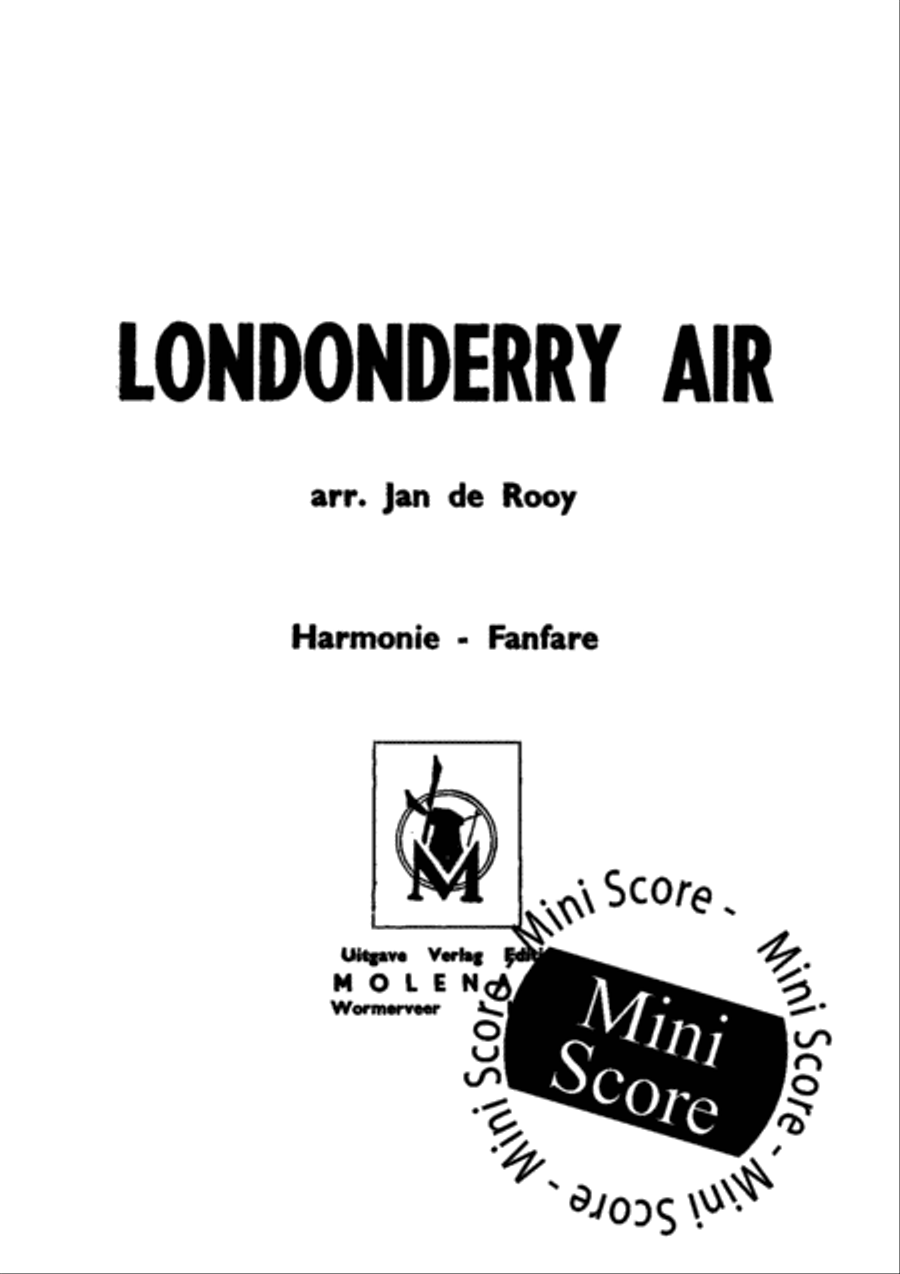 Londonderry Air Concert Band scores gallery preview page 3