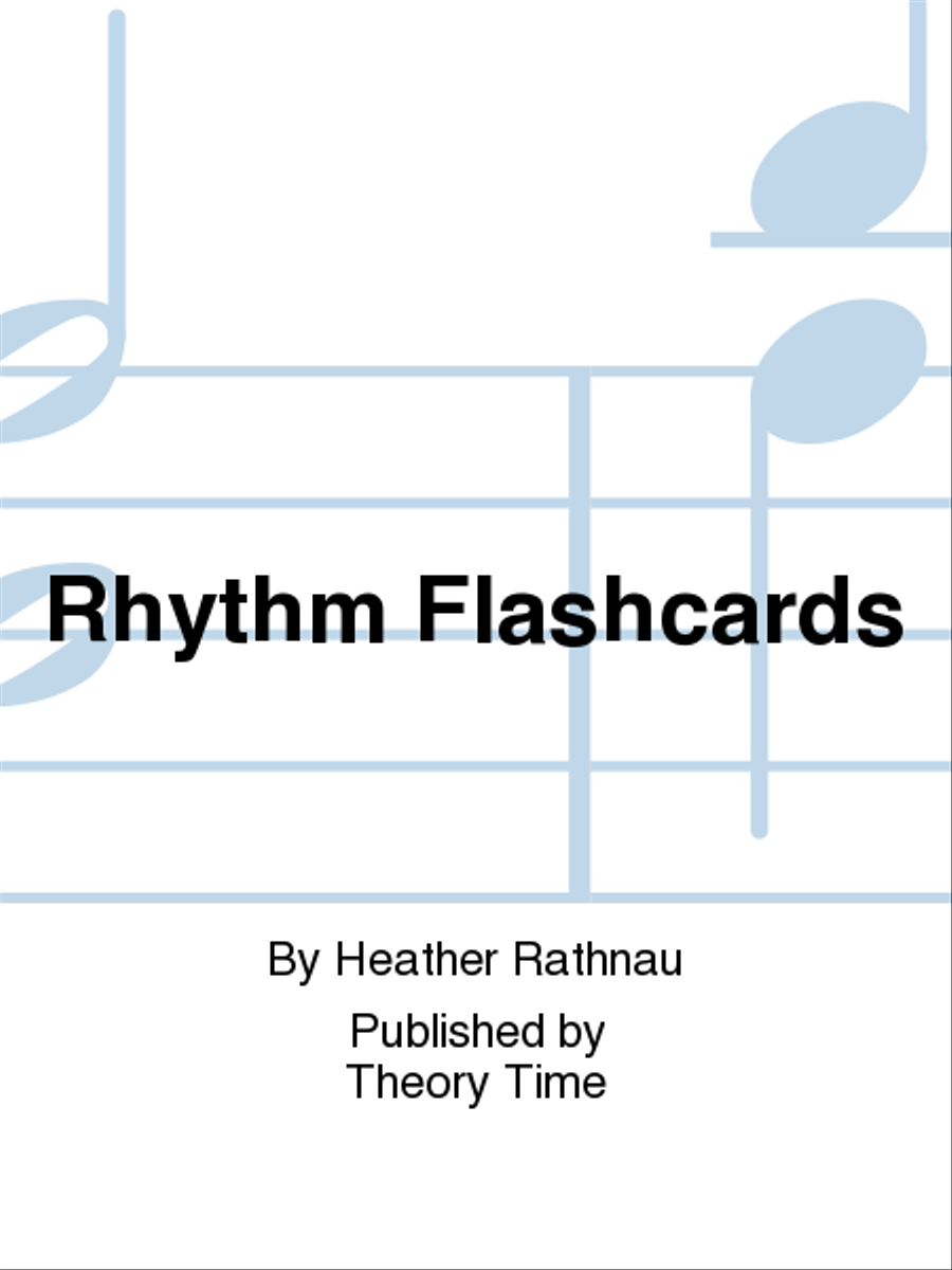 Rhythm Flashcards Flash Cards & Games scores gallery preview page 1