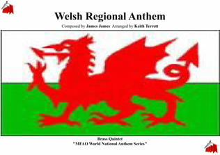 Welsh Regional Anthem (Land of my Fathers) for Brass Quintet (MFAO World National Anthem Series)