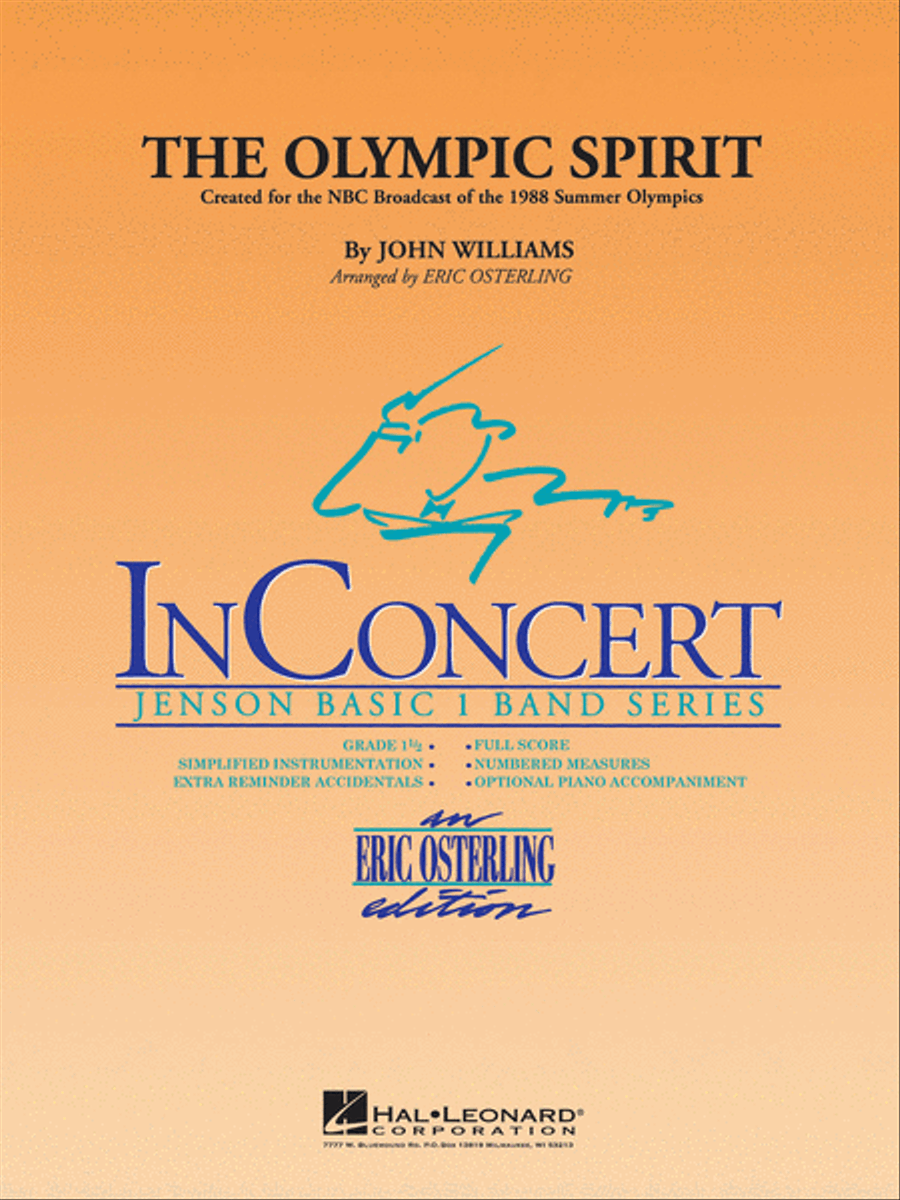 The Olympic Spirit Concert Band scores gallery preview page 1