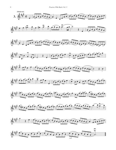 Practice With Bach for the Trumpet, Volume 5