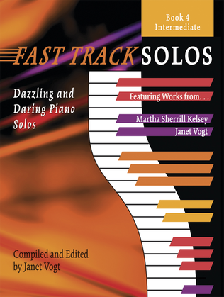 Book cover for Fast Track Solos - Book 4, Intermediate