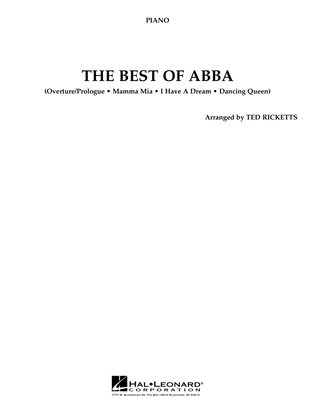 Book cover for The Best of ABBA (arr. Ted Ricketts) - Piano