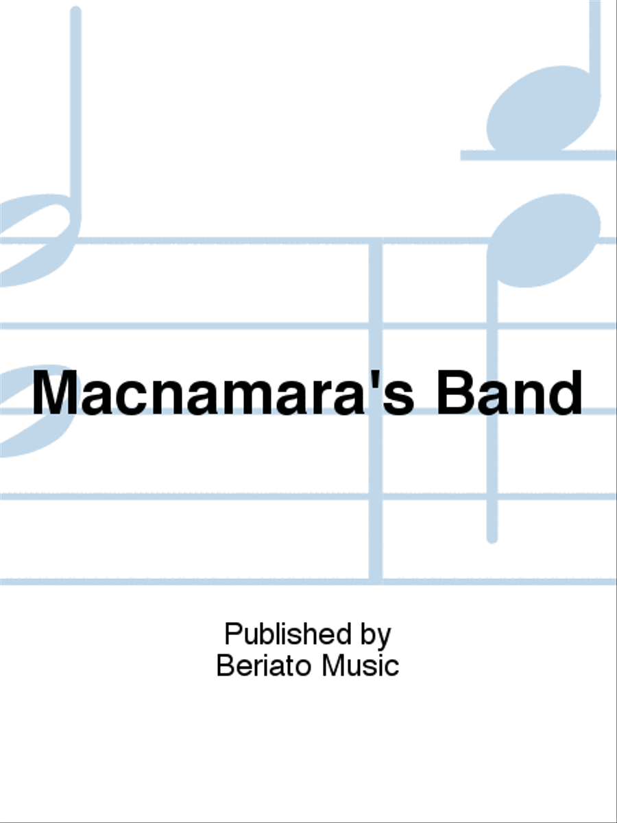 Macnamara's Band Piano, Vocal, Guitar scores gallery preview page 1