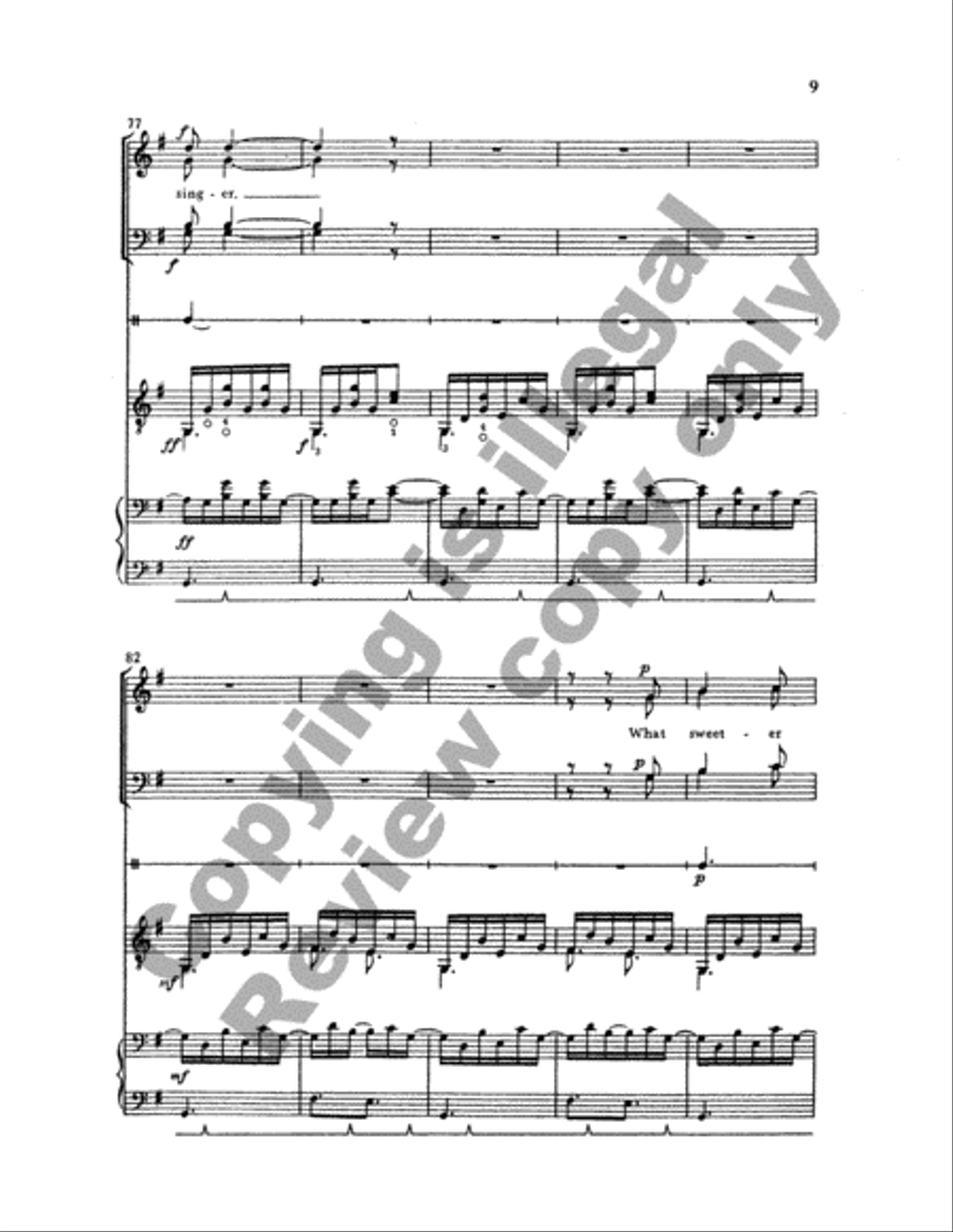 What Sweeter Music 4-Part scores gallery preview page 20