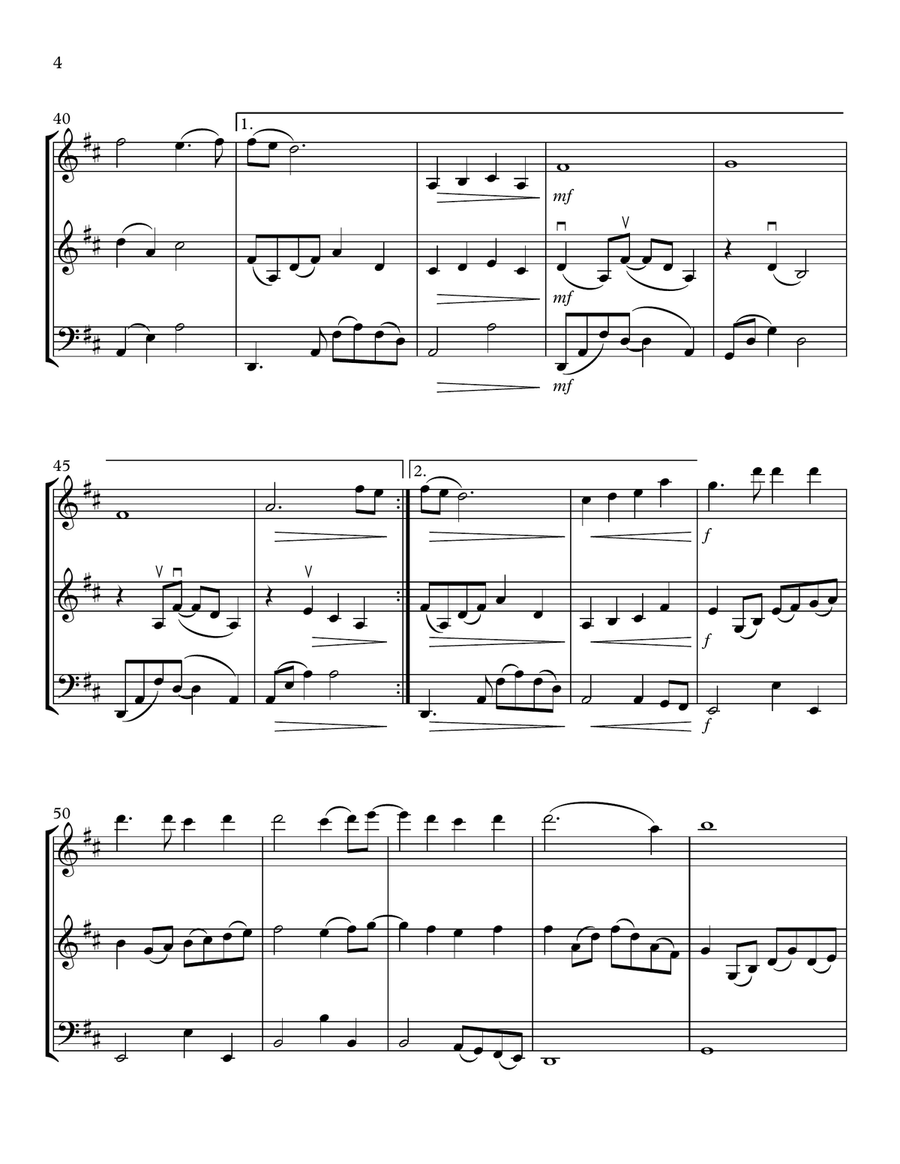 The Luckiest String Trio scores gallery preview page 4