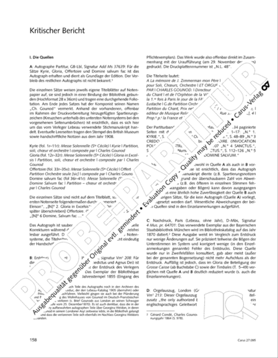 Messe solennelle de sainte Cecile STB scores gallery preview page 171