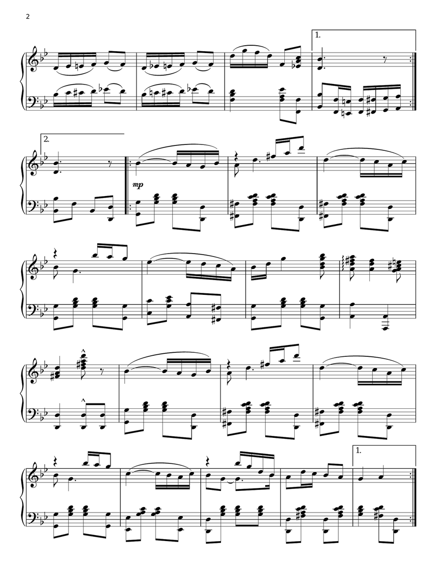 Reflection Rag Piano Solo scores gallery preview page 2