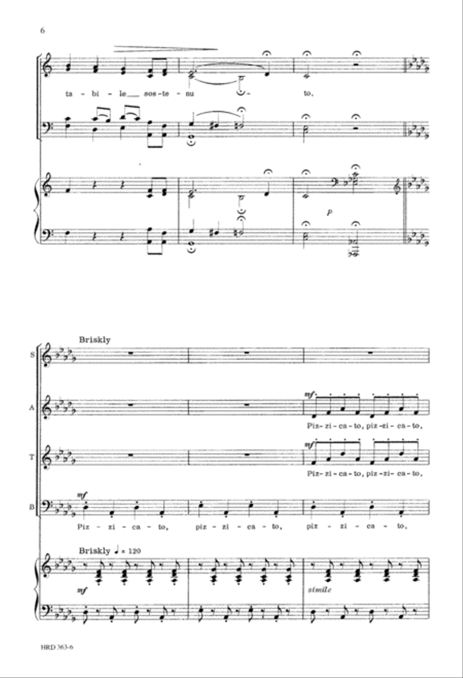 Musical Risotto Musical Risotto 4-Part scores gallery preview page 7
