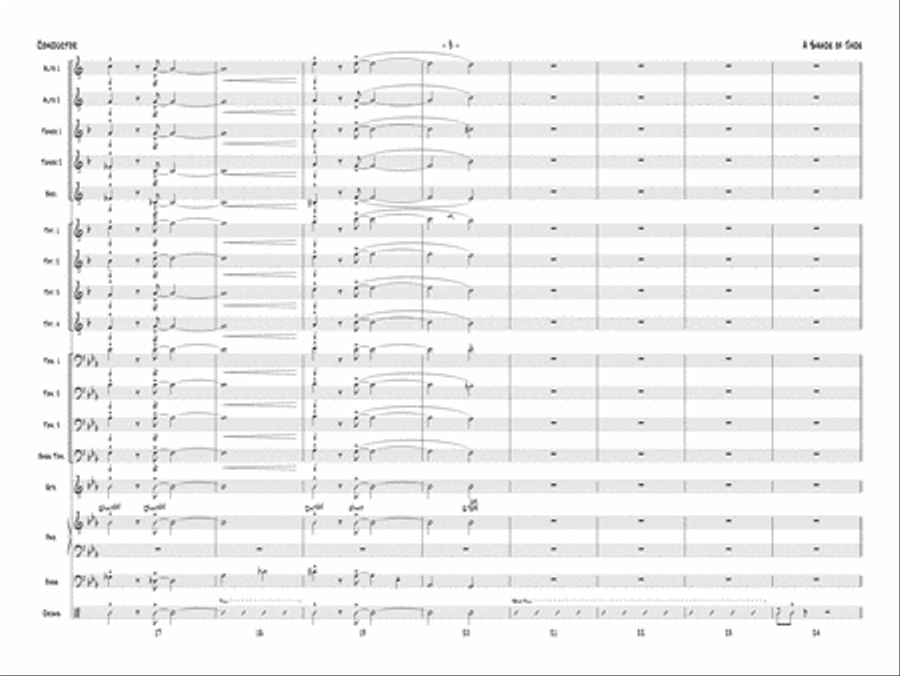 A Shade of Jade: Score Jazz Ensemble scores gallery preview page 5