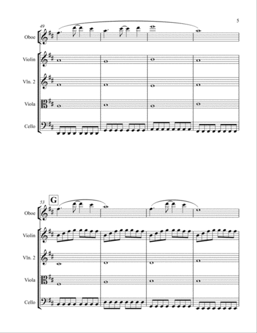 Shapes of Clouds Small Ensemble scores gallery preview page 5