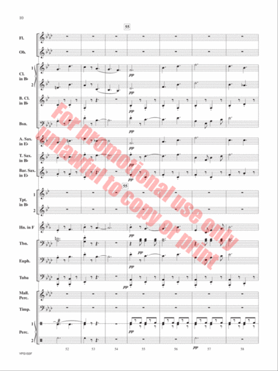 Safety Concert Band scores gallery preview page 11