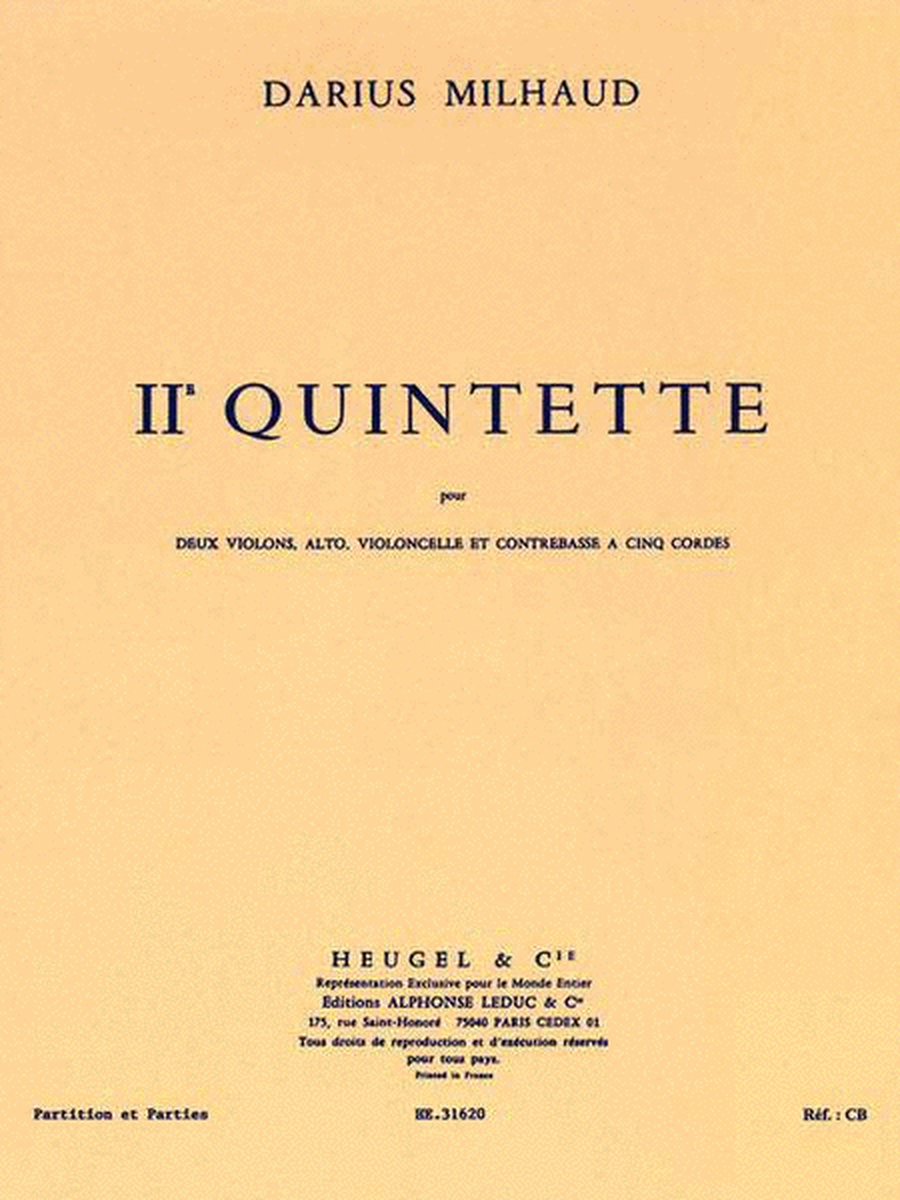 String Quintet No.2 Op.316