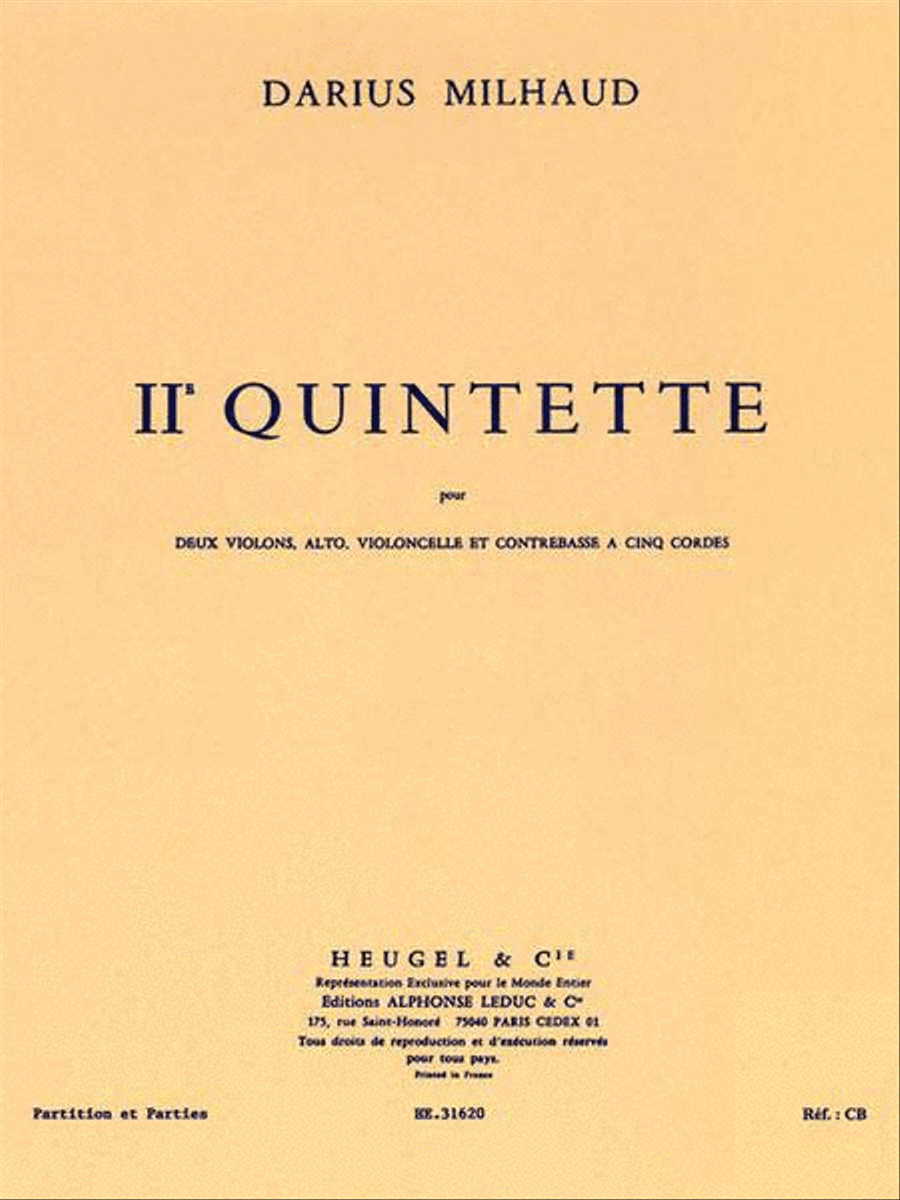 String Quintet No.2 Op.316 String Quintet scores gallery preview page 1