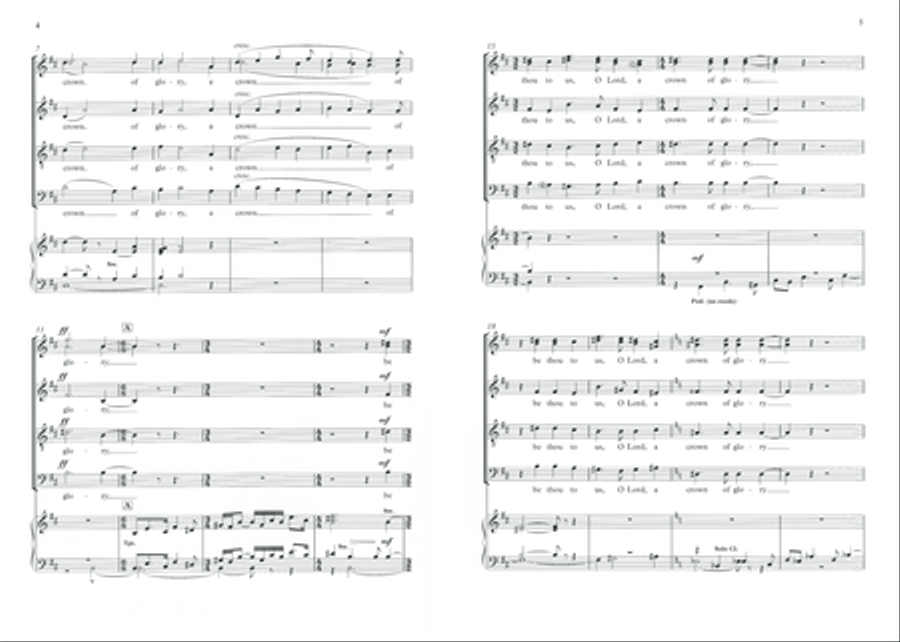 A Crown of Glory 4-Part scores gallery preview page 2