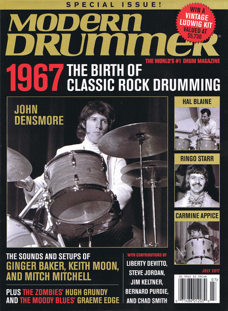Modern Drummer Magazine July 2017