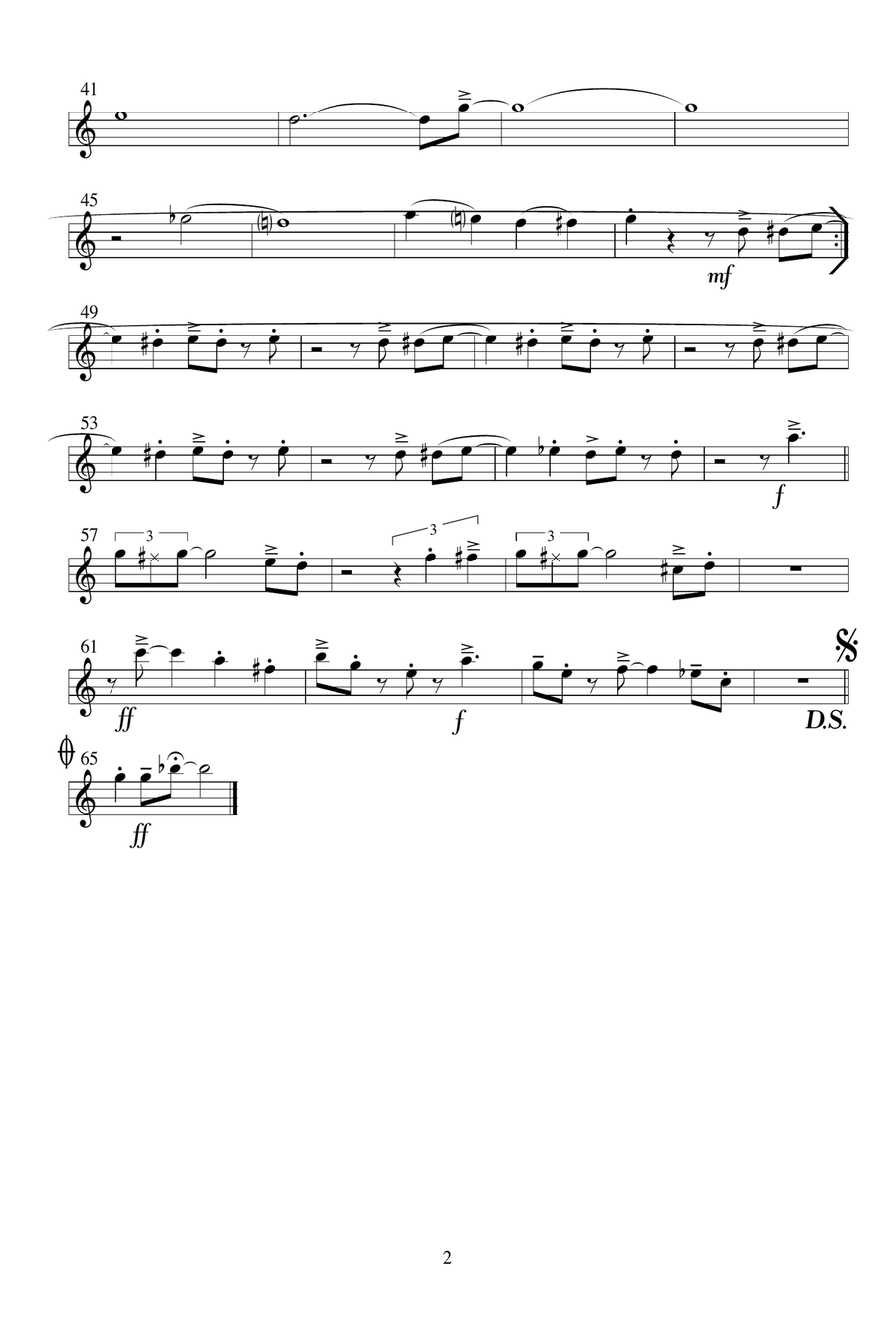 Basin Street Blues Jazz Ensemble scores gallery preview page 4