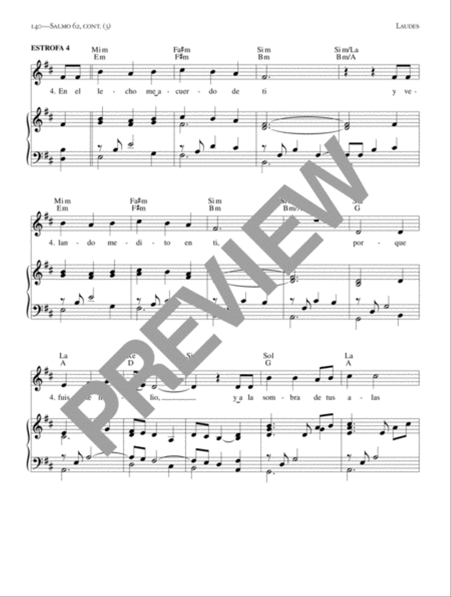 Flor y Canto Tercera Edición [Keyboard Accompaniment] Piano and Keyboard scores gallery preview page 11