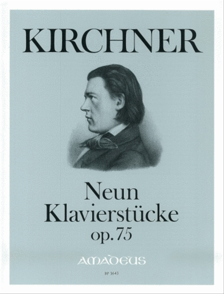 Neun Klavierstucke op. 75 Piano Solo scores gallery preview page 1