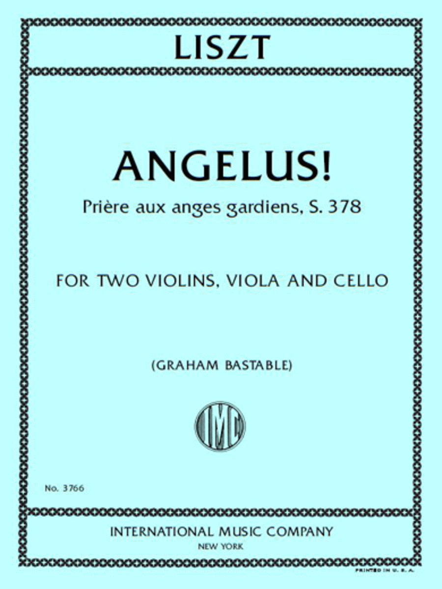 Angelus! Priere Aux Anges Gardiens, S. 378