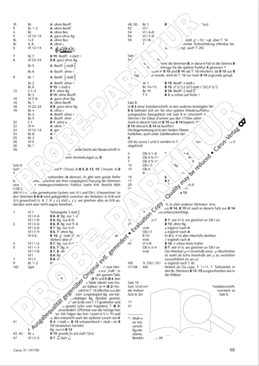 Heart and mouth and thought and action (Herz und Mund und Tat und Leben) (Herz und Mund und Tat und Leben) 4-Part scores gallery preview page 60