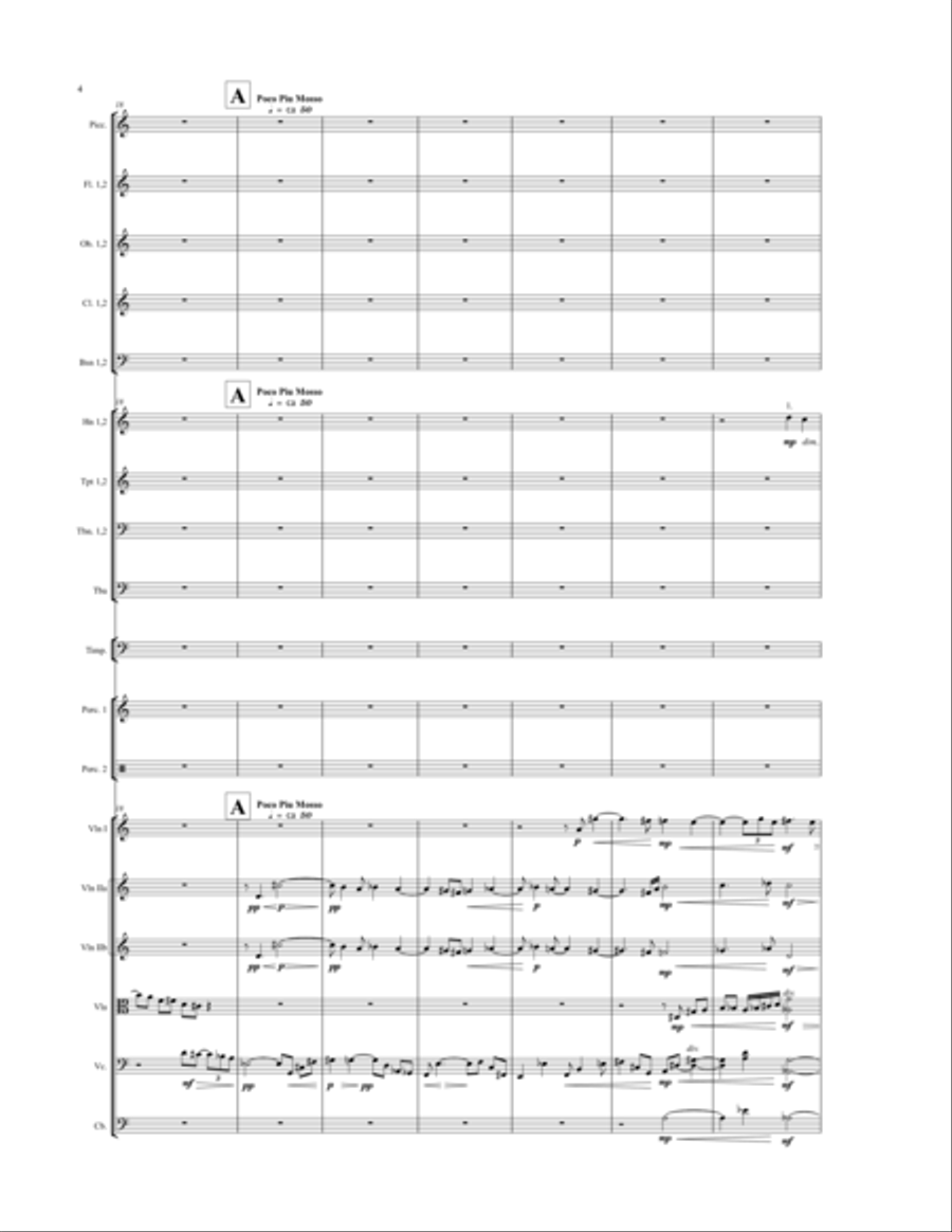 Friend or Fiend for orchestra (score) Full Orchestra scores gallery preview page 4