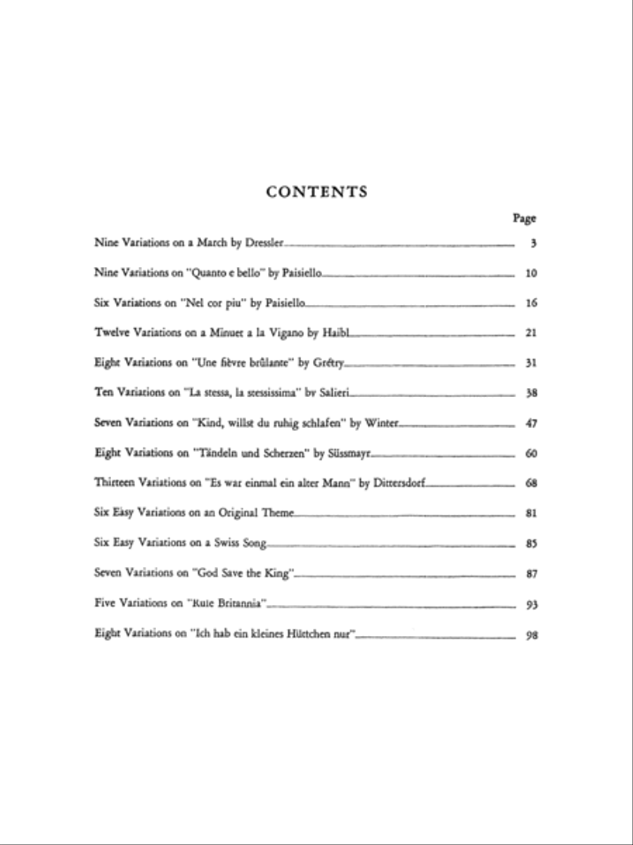 Variations, Volume 2 Piano Solo scores gallery preview page 3
