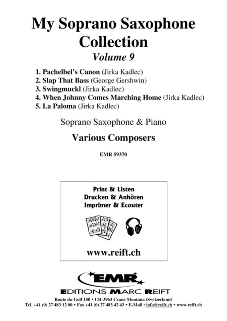 My Soprano Saxophone Collection Volume 9 Soprano Saxophone scores gallery preview page 2