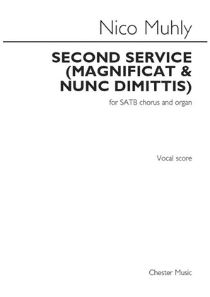 Book cover for Second Service (Magnificat and Nunc Dimittis)
