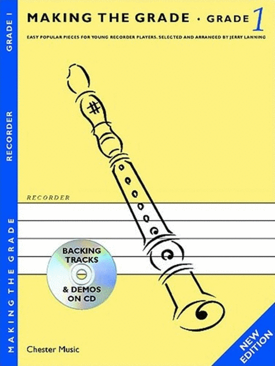Making The Grade 1 Recorder/Piano Book/CD New Ed.