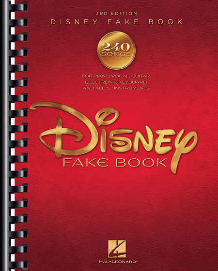 The Disney Fake Book - 3rd Edition image number null