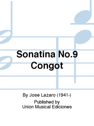 Sonatina No.9 Congot