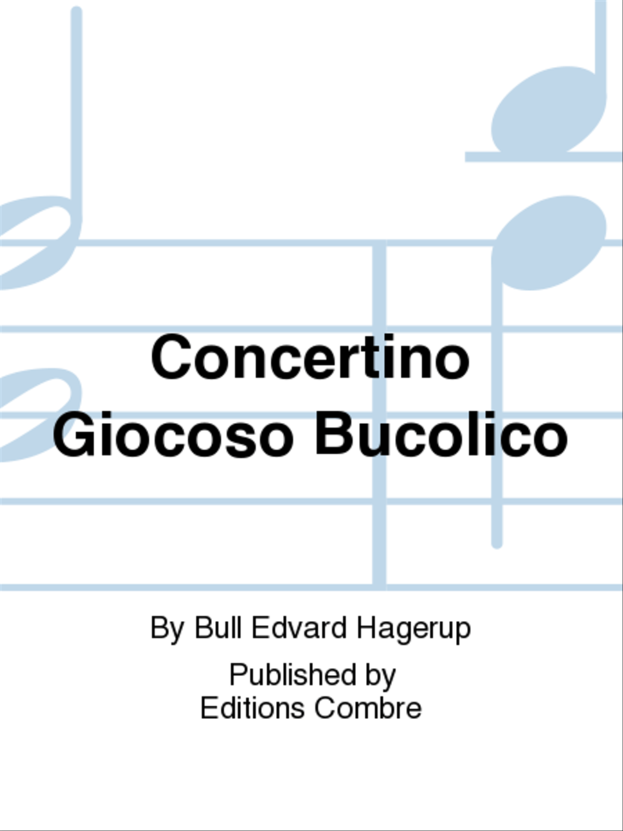 Concertino Giocoso Bucolico Tuba scores gallery preview page 1