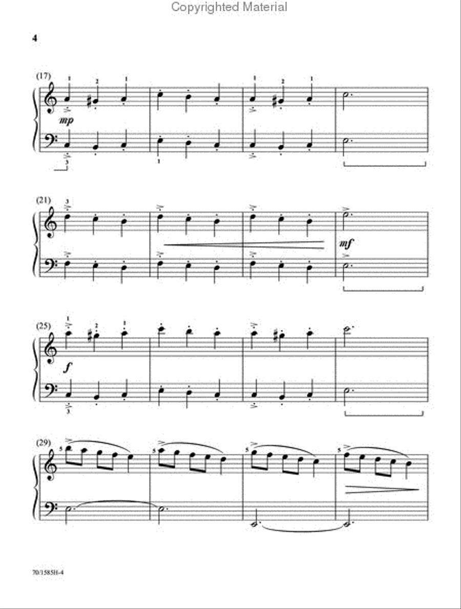 Fast Track Solos - Book 3, Early Intermediate Piano Solo scores gallery preview page 3
