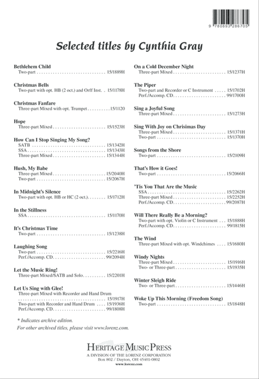 'Tis You That Are the Music SSA scores gallery preview page 12