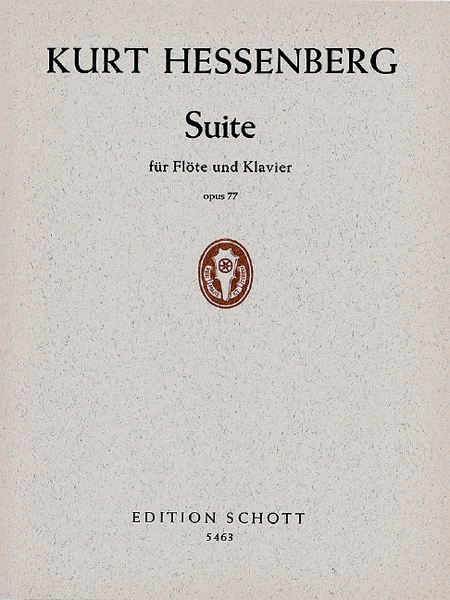 Suite Op. 77 Fl/pf