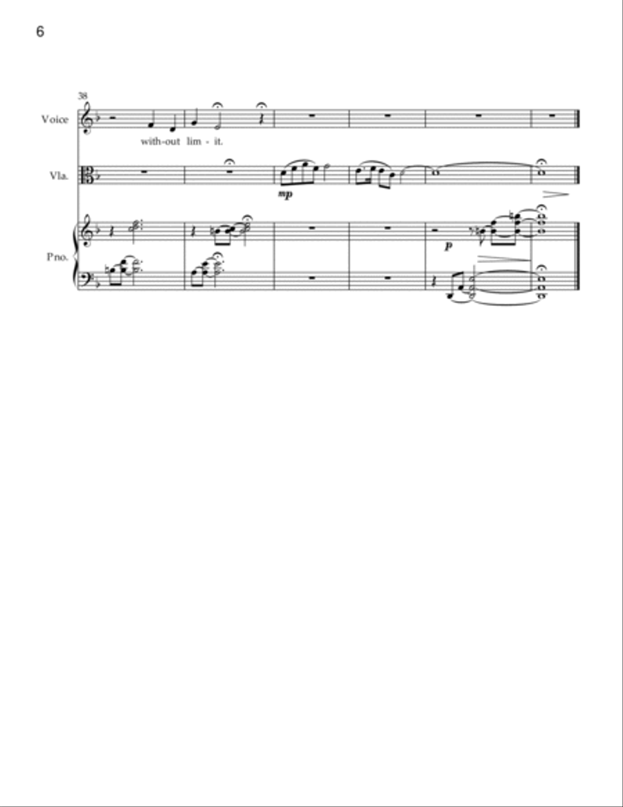 Tao Songs for solo voice, viola and piano image number null