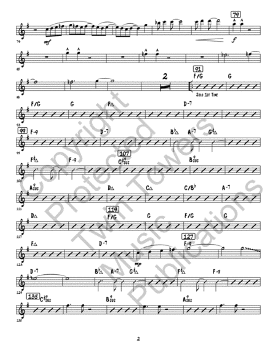 New Beginning 2.0, A New Beginning 2.0, A Jazz Ensemble scores gallery preview page 23