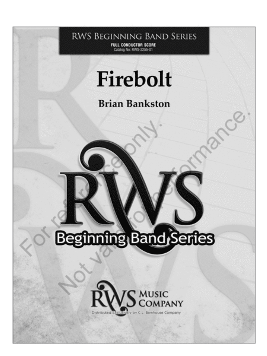Firebolt Firebolt Concert Band scores gallery preview page 2